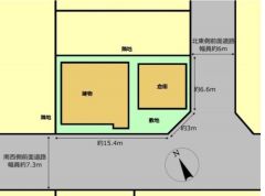 区画図はこんな感じになっています。