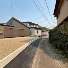 南西前面道路から外観を見るとこんな感じ。