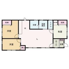 大人気の平屋建！住みやすい3LDKです。