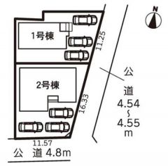 全体区画図はこんな感じになっています。