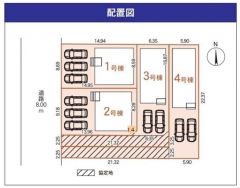 全体区画図はこんな感じになっています。