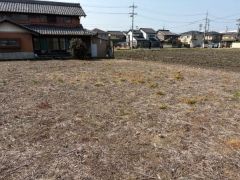 コチラは現地の南西角側から見た外観です。