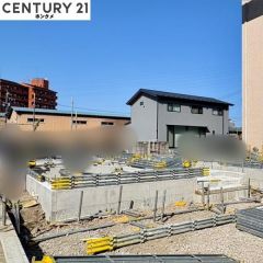 現在は基礎の段階で、5月に完成予定です。