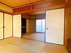 6帖の和室が二間続きになっていて便利♪