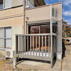 お庭にはテラスが付いています♪