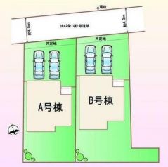 全体区画図はこんな感じになっています。