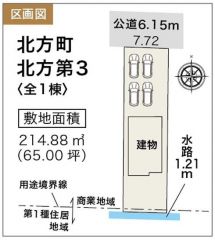 区画図はこんな感じになっています。
