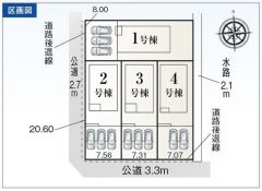 全体区画図はこんな感じになっています。