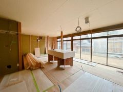 リフォーム後は開放的な21帖LDKです。