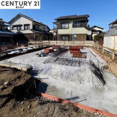 現在は更地の状態で、本年5月に完成予定。