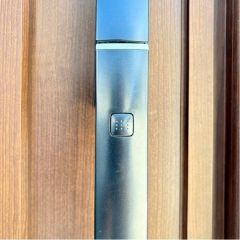 玄関はタッチキー仕様なので便利ですね。