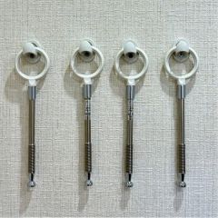 ジョイント部屋干し金具が4つ付です。