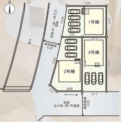 全体区画図はこんな感じになっています。