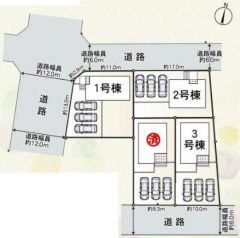 全体区画図はこんな感じになっています。