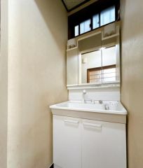 洗面台はシャンプードレッサー仕様です。