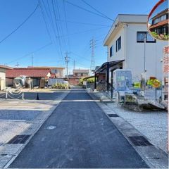 東前面道路から外観を見るとこんな感じ