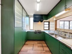 キッチンの後ろスペースはこんな感じです。