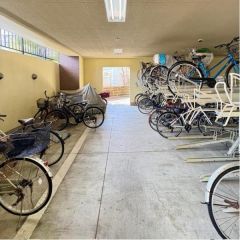 コチラは南側の駐輪場です。