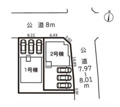 全体区画図はこんな感じになっています。