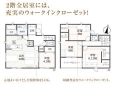 間取図はこんな感じになっています。