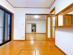 リビングとダイニングで21帖の広さです。